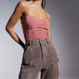 Nwt out from under Iris ruched bodysuit